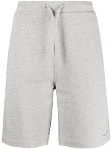 A.P.C. short de jogging à logo imprimé - Gris