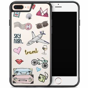 iPhone 8 Plus/iPhone 7 Plus hoesje - Let's travel