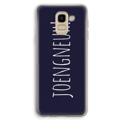 Joengneuh!: Samsung Galaxy J6 (2018) Transparant Hoesje