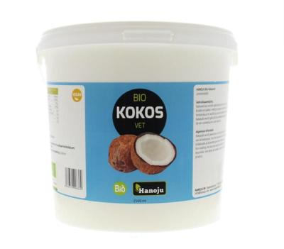 Hanoju Kokosolie geurloos bio 2500 Milliliter