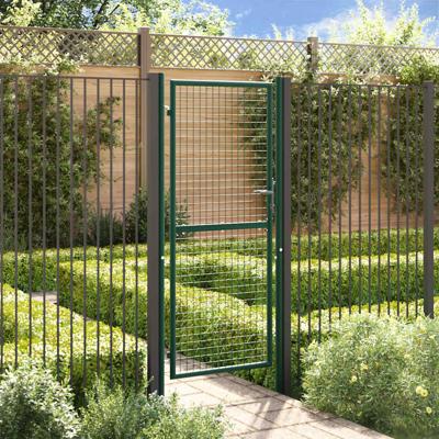 Poort 100x200 cm staal groen