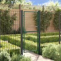 Poort 100x200 cm staal groen