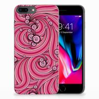 Apple iPhone 7 Plus | 8 Plus | Hoesje maken | Swirl Pink
