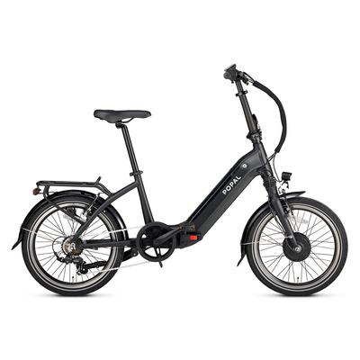 Popal - e-bike - e-folt tourer - zwart - aluminium - zwart Popal - e-bike - e-folt tourer - zwart - aluminium - zwart