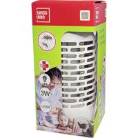 Swissinno 3W LED 1 254 001 Vliegenlamp LED-lamp, Stroomgaas 3 W (Ø x h) 100 mm x 225 mm Wit 1 stuk(s)