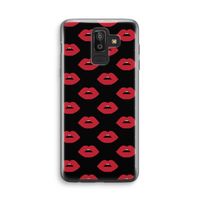 Lips: Samsung Galaxy J8 (2018) Transparant Hoesje