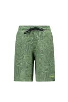 B.Nosy zomer short jongens - groen wavy AOP - Paul