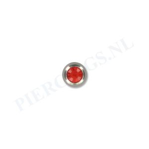 Balletje BCR 6 mm rood
