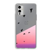 Fly away: OnePlus 9 Transparant Hoesje