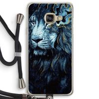 Darkness Lion: Samsung Galaxy A3 (2016) Transparant Hoesje met koord