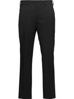 Prada pantalon de costume droit - Noir