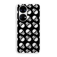 Musketon Skulls: Huawei P50 Transparant Hoesje