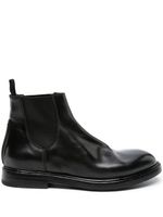 Premiata bottines chelsea en cuir - Noir - thumbnail