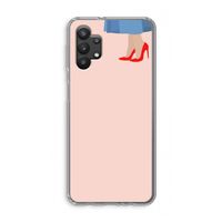 High heels: Samsung Galaxy A32 5G Transparant Hoesje