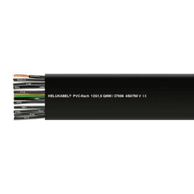 Helukabel Lintkabel 10 G 1.5 mm² Zwart 27005-100 100 m