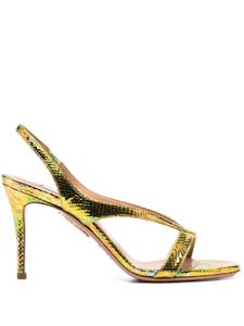 Aquazzura sandales Very Izzy 85 mm - Vert