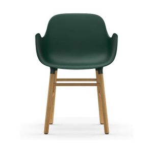 Normann Copenhagen Form Chair eetkamerstoel met armleuning eiken Green