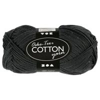 Creativ Company Katoengaren, antraciet, 50gr, 170m