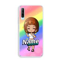 Chibi Maker vrouw: Huawei P Smart Pro Transparant Hoesje