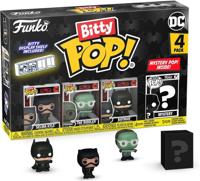DC Batman Funko Bitty Pop! 4-Pack: Selina Kyle / The Riddler / Batman