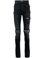 AMIRI jean skinny à effet usé - Noir - thumbnail