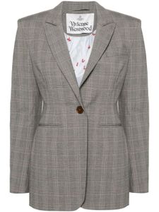 Vivienne Westwood blazer à simple boutonnage - Gris