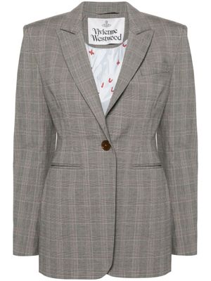 Vivienne Westwood blazer à simple boutonnage - Gris