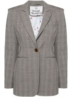 Vivienne Westwood blazer à simple boutonnage - Gris