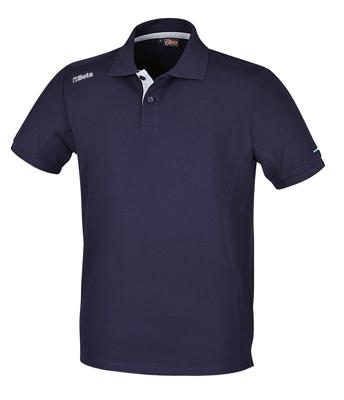 Beta 9534Bo S-Poloshirt, Blauw/Grijze - 095340071