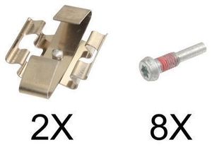 Accessoireset, schijfremblok 1802Q