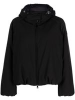 Moncler Martinet rhinestone-embellished hooded jacket - Noir