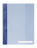 Durable 2510-06 stofklepmap PVC Blauw, Transparant