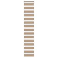 VidaXL Zebra blind 50x230 cm stofbreedte 55,9 cm polyester zandbruin