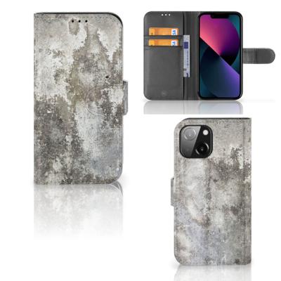 iPhone 13 Mini | Bookcase | Beton Print