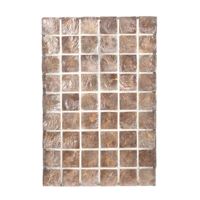 Wandlamp Moni Gold Rechthoek set 2
