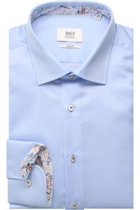 ETERNA 1863 Slim Fit Overhemd lichtblauw, Effen