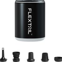 Flextail Gear luchtbed pomp Tiny Pump X2 - Oplaadbare luchtbedpomp - 400LM lantaarn - 3-in-1 - Zwart