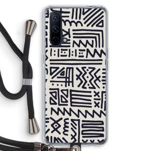 Marrakech print: OnePlus Nord CE 5G Transparant Hoesje met koord
