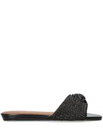 Kurt Geiger London Kensington crystal-embellished sandals - Noir - thumbnail