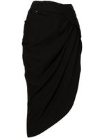 Jacquemus La Jupe Saudade asymmetric skirt - Noir