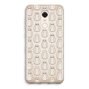 Uilen: Xiaomi Redmi 5 Transparant Hoesje