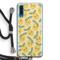 Citroenen: Samsung Galaxy A50 Transparant Hoesje met koord Citroenen: Samsung Galaxy A50 Transparant Hoesje met koord