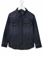 DONDUP KIDS chemise boutonnée en jean - Bleu