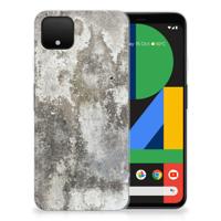 Google Pixel 4 XL | TPU | Siliconen hoesje | Beton Print