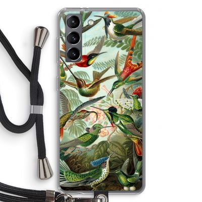 Haeckel Trochilidae: Samsung Galaxy S21 Transparant Hoesje met koord