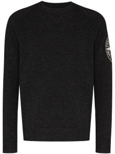 Stone Island pull Geelong en laine - Gris