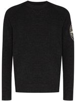 Stone Island pull Geelong en laine - Gris - thumbnail