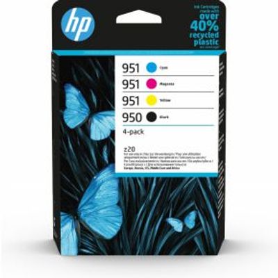 HP 950/951 Origineel Zwart, Cyaan, Magenta, Geel 4 stuk(s)