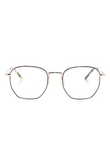 Oliver Peoples lunettes de vue à monture géométrique - Marron