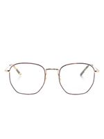 Oliver Peoples lunettes de vue à monture géométrique - Marron